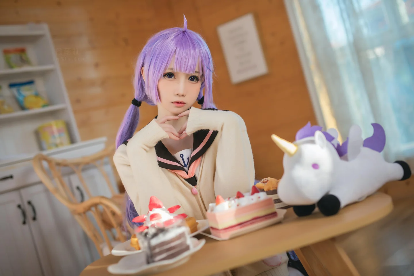 焖焖碳 - 独角兽JK制服 [21P-51MB] tg@simisebaisi 【丝足阁】13.webp